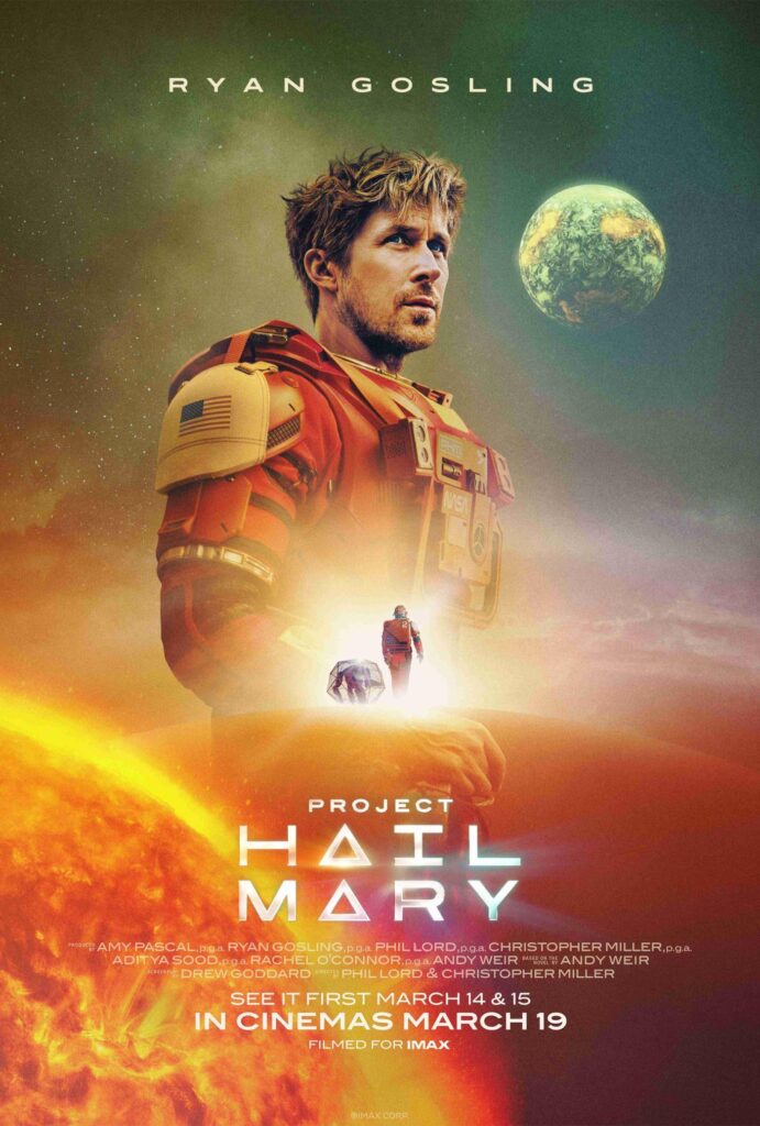 プロジェクト・ヘイル・メアリー 映画公式ポスター