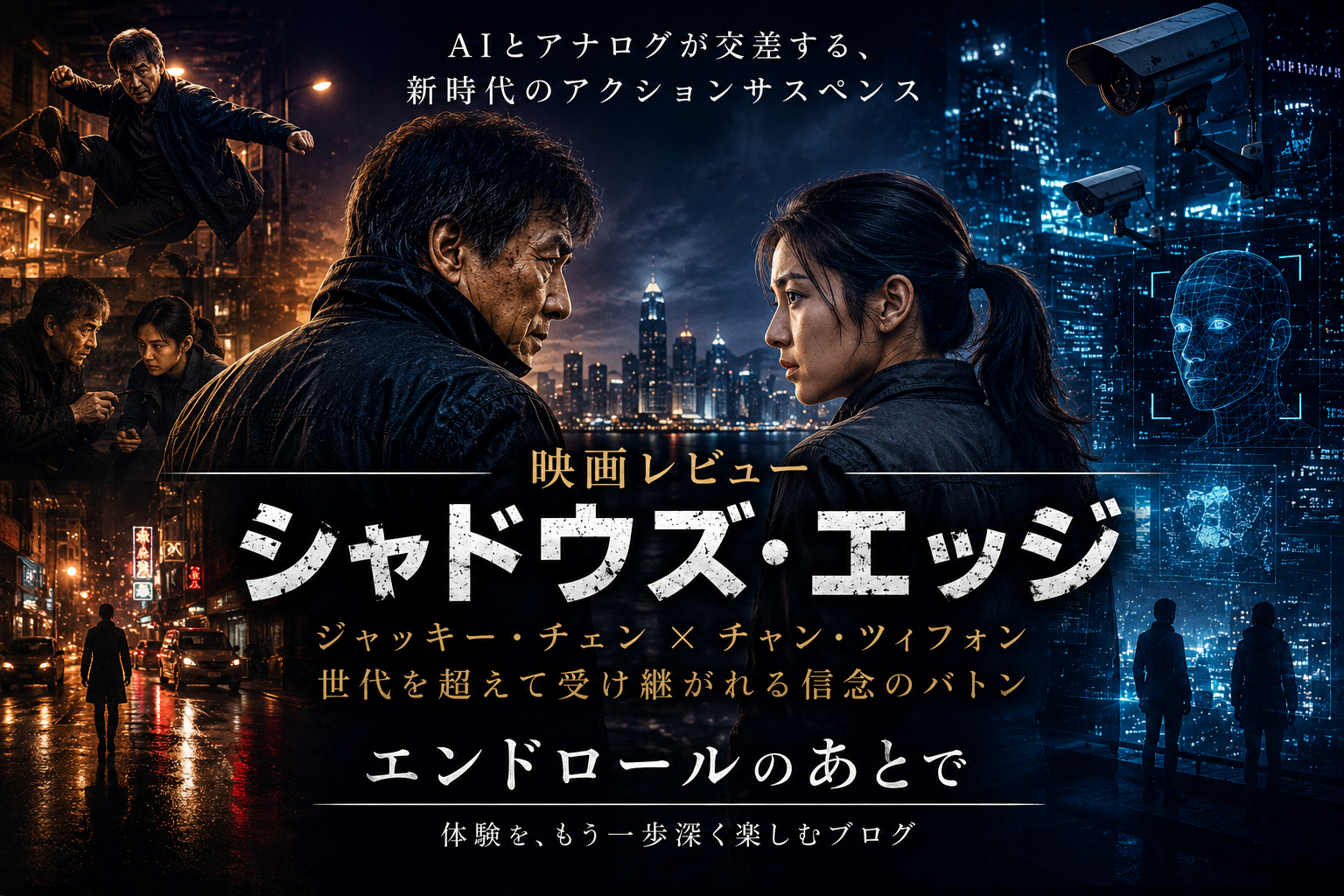 映画『シャドウズ・エッジ』レビュー｜AIとアナログが交差する、新時代